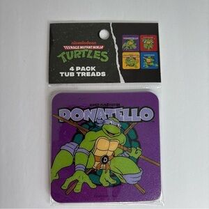 TMNT Nickelodeon 4-Pack Tub Treads Teenage Mutant Ninja Turtles NIP 2025